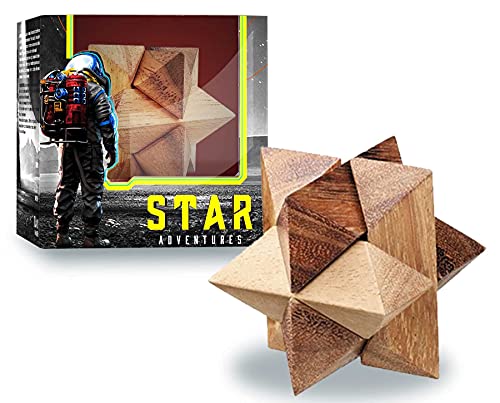 Logica Spiel Art. Polarstern - 3D-Knobelspiel aus Holz - Schwierigkeitsgrad 3/6 Schwer - Star Adventures Serie Logica Spiel Art. Polarstern - 3D-Knobelspiel aus Holz - Schwierigkeitsgrad 3/6 Schwer - Star Adventures Serie von LOGICA GIOCHI