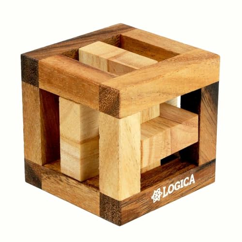 Holzsammlung Puzzle in legno, set da 18 rompicapo - Giochi Puzzle