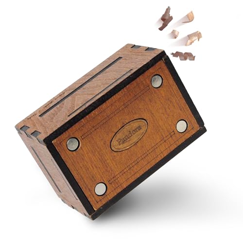 Logica Spiele Art. Pandora Box - Geheimschachtel - Schwierigkeit 5/6 Unglaublich - Geschenkbox - Denkspiel - Knobelspiel von LOGICA GIOCHI