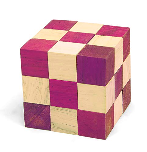 Logica Spiele Art. Rote Schlange – Puzzle 3D Logik 3D – Schwierigkeitsgrad 4/6 Extreme – Puzzle aus Holz – Leonardo da Vinci Kollektion Logica Spiele Art. Rote Schlange – Puzzle 3D Logik 3D – Schwierigkeitsgrad 4/6 Extreme – Puzzle aus Holz – Leonardo da Vinci Kollektion von LOGICA GIOCHI