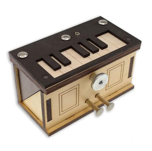 Piano Box – Geheime Box aus Holz – Schwierigkeit 4/6 Extreme – Denkspiel von Jean-Claude Constantin Piano Box – Geheime Box aus Holz – Schwierigkeit 4/6 Extreme – Denkspiel von Jean-Claude Constantin von LOGICA GIOCHI