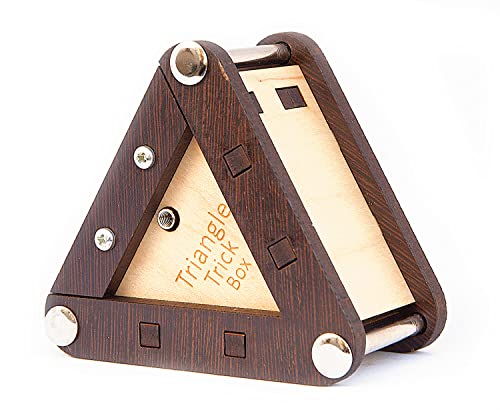 Triangle Trickbox - Geheime Box aus Holz - Schwierigkeit 3/6 Schwierigkeit - Jean-Claude Constantin Puzzlespiel Triangle Trickbox - Geheime Box aus Holz - Schwierigkeit 3/6 Schwierigkeit - Jean-Claude Constantin Puzzlespiel von LOGICA GIOCHI