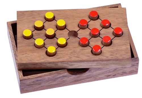 Tausche Acht - Halma - Denkspiel - Knobelspiel - Geduldspiel - Logikspiel - Brettspiel aus Holz Tausche Acht - Halma - Denkspiel - Knobelspiel - Geduldspiel - Logikspiel - Brettspiel aus Holz von LOGOPLAY