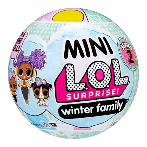 L.O.L. Surprise! OMG Mini Family Collection - SORTIMENT - Modepuppen, Lil Sis und Pets als Miniatur Nachbildungen in typischen Outfits - 2-in-1 Spielset - Für Kinder & Sammler ab 4+ Jahren von LOL SURPRISE