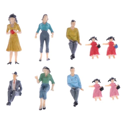 LOLIPPYY 10 Stück Modellfiguren Farbige Kunststofffiguren für Miniaturszenen Zufällige Farbe Zufällige Farbe LOLIPPYY 10 Stück Modellfiguren Farbige Kunststofffiguren für Miniaturszenen Zufällige Farbe Zufällige Farbe von LOLIPPYY