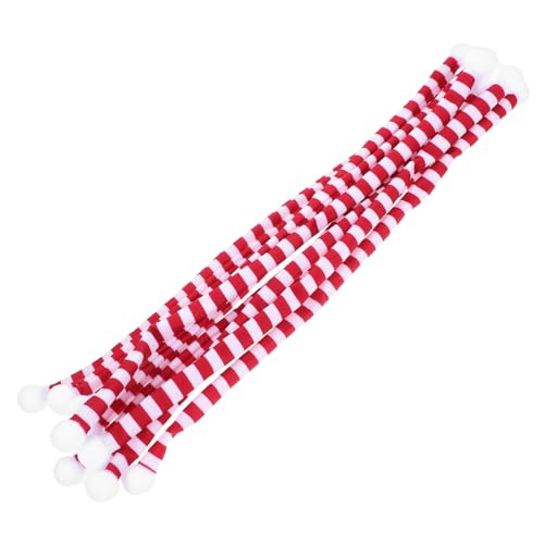LOLIPPYY 10 Stück Teiliges Mini Weihnachtsschals aus Gestreiftem Vielseitig Verwendbar als Dekorative Puppen und Weinflaschen Accessoires für DIY Bastelprojekte und Festliche Partys LOLIPPYY 10 Stück Teiliges Mini Weihnachtsschals aus Gestreiftem Vielseitig Verwendbar als Dekorative Puppen und Weinflaschen Accessoires für DIY Bastelprojekte und Festliche Partys von LOLIPPYY