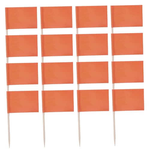 LOLIPPYY 100 Stück Kleine Zahnstocher Flaggen in Orange Essensauswahl Käse und Obstmarker Dekorative Mini Stick Flags für Party Cupcake Toppers Einfach zu Tragen und Vielseitig Einsetzbar LOLIPPYY 100 Stück Kleine Zahnstocher Flaggen in Orange Essensauswahl Käse und Obstmarker Dekorative Mini Stick Flags für Party Cupcake Toppers Einfach zu Tragen und Vielseitig Einsetzbar von LOLIPPYY