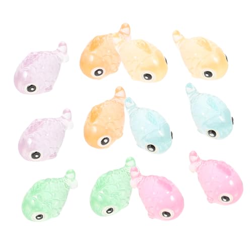 LOLIPPYY 12 Stck Teiliges Mini Leuchtendes Fischornament aus Resin Farbenfrohe Glühende Fischfiguren für Aquarium und Mikro Landschaftsdekoration Langlebig und Realistisch Gestaltet für LOLIPPYY 12 Stck Teiliges Mini Leuchtendes Fischornament aus Resin Farbenfrohe Glühende Fischfiguren für Aquarium und Mikro Landschaftsdekoration Langlebig und Realistisch Gestaltet für von LOLIPPYY