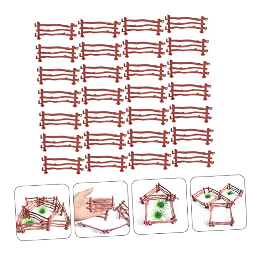 LOLIPPYY 120 Stück Maßstab DIY Simulation Farm Zoo Zaun Gartenzaun Zubehör für Sandtisch und Modelllandschaft LOLIPPYY 120 Stück Maßstab DIY Simulation Farm Zoo Zaun Gartenzaun Zubehör für Sandtisch und Modelllandschaft von LOLIPPYY