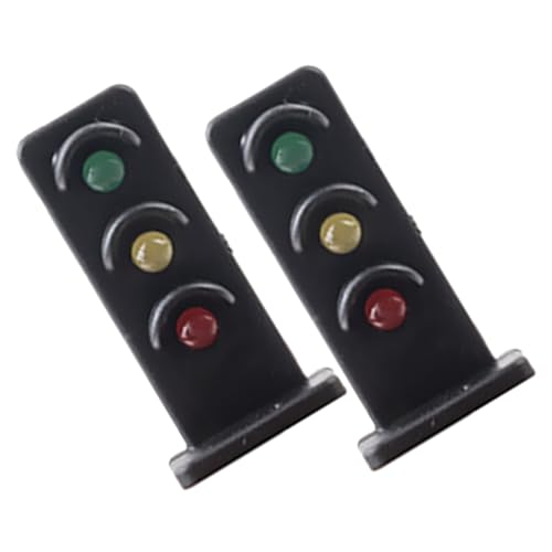 LOLIPPYY 2 Stück Miniatur Zuglicht Modell Leuchtende Sandtisch Eisenbahn Lampe Mikro Landschaftsbeleuchtung Realistisches Modellbahn Zubehör Dekoration für Gebäude und Gelände LOLIPPYY 2 Stück Miniatur Zuglicht Modell Leuchtende Sandtisch Eisenbahn Lampe Mikro Landschaftsbeleuchtung Realistisches Modellbahn Zubehör Dekoration für Gebäude und Gelände von LOLIPPYY