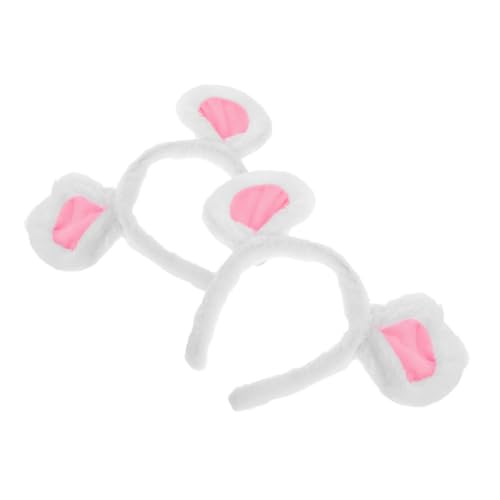 LOLIPPYY 2 Stück Plüsch Mausohren Haarreif Cartoon Mouse Headband mit Kleinem Mäusemotiv für Kostümparty Fasching Karneval Partyaccessoire für Mädchen und Erwachsene LOLIPPYY 2 Stück Plüsch Mausohren Haarreif Cartoon Mouse Headband mit Kleinem Mäusemotiv für Kostümparty Fasching Karneval Partyaccessoire für Mädchen und Erwachsene von LOLIPPYY