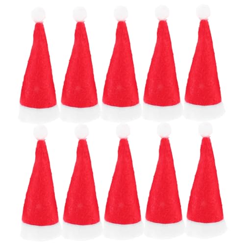 LOLIPPYY 24 Stck. Mini Weihnachtsmütze aus Filz Teiliges DIY Dekorationsset für Lollipop Bunte Mini Hüte mit Weichem Material Leichte Weihnachtsdeko für Basteln und Festtagsfeiern LOLIPPYY 24 Stck. Mini Weihnachtsmütze aus Filz Teiliges DIY Dekorationsset für Lollipop Bunte Mini Hüte mit Weichem Material Leichte Weihnachtsdeko für Basteln und Festtagsfeiern von LOLIPPYY