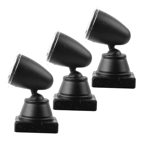 LOLIPPYY 3 Stück Teiliges Miniatur Leuchtlicht Metallmodell mit Rotem und Grünem Licht DIY Sandtisch Zubehör für Modelleisenbahn Puppenhaus Spotlight Authentisches Straßenlicht LOLIPPYY 3 Stück Teiliges Miniatur Leuchtlicht Metallmodell mit Rotem und Grünem Licht DIY Sandtisch Zubehör für Modelleisenbahn Puppenhaus Spotlight Authentisches Straßenlicht von LOLIPPYY