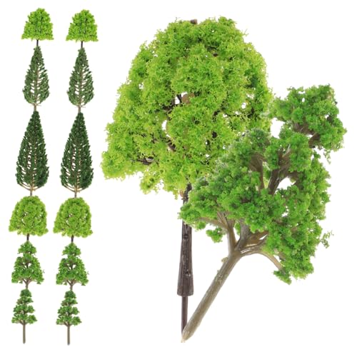 LOLIPPYY 30 Stück Teiliges Miniatur Sandtisch Modellbaum Langlebige Künstliche Bäume aus Realistische Mini Landschaftsdekoration für Modellbau DIY Sandtisch Kunstpflanzen für LOLIPPYY 30 Stück Teiliges Miniatur Sandtisch Modellbaum Langlebige Künstliche Bäume aus Realistische Mini Landschaftsdekoration für Modellbau DIY Sandtisch Kunstpflanzen für von LOLIPPYY