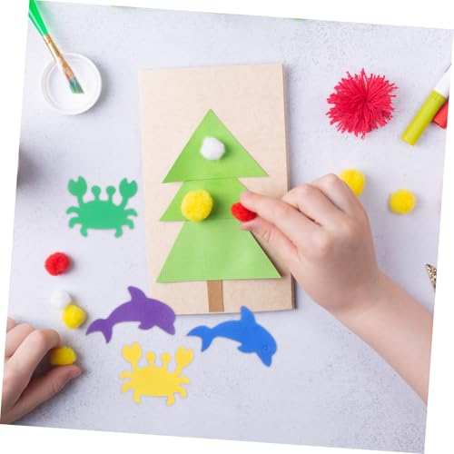 LOLIPPYY 500 Stück Bunte Eva Schaumstoff Meerestiere Sticker Selbstklebend Weiche Bastelmaterialien Sicher für DIY Scrapbooking Klassenraum und Wanddekoration Meeresleben Formen für LOLIPPYY 500 Stück Bunte Eva Schaumstoff Meerestiere Sticker Selbstklebend Weiche Bastelmaterialien Sicher für DIY Scrapbooking Klassenraum und Wanddekoration Meeresleben Formen für von LOLIPPYY