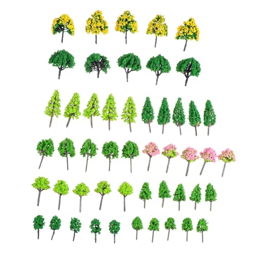 LOLIPPYY 55 Stück Teiliges Miniatur Bäume Modellbau Landschafts Dekoration Hohe Grüne DIY Landschaftsbäume für Sandtisch Garten Puppenhaus Modell LOLIPPYY 55 Stück Teiliges Miniatur Bäume Modellbau Landschafts Dekoration Hohe Grüne DIY Landschaftsbäume für Sandtisch Garten Puppenhaus Modell von LOLIPPYY
