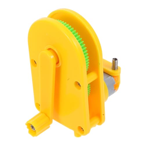 LOLIPPYY Handkurbelgenerator DIY Physik Experiment Stromerzeuger Motor Handbetrieben für Schüler Lernspielzeug Klein Leicht Tragbar LOLIPPYY Handkurbelgenerator DIY Physik Experiment Stromerzeuger Motor Handbetrieben für Schüler Lernspielzeug Klein Leicht Tragbar von LOLIPPYY