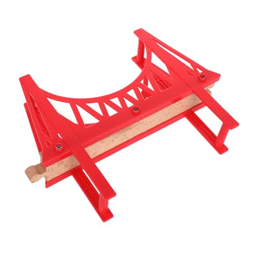 LOLIPPYY Holzeisenbahn Brücke aus Robustem Holz Kompatibel mit Großen Zugsets Abnehmbare Zweistöckige Zugbrücke Vielseitiges Zubehör für Spielzeugbahn Zuhause und Schule LOLIPPYY Holzeisenbahn Brücke aus Robustem Holz Kompatibel mit Großen Zugsets Abnehmbare Zweistöckige Zugbrücke Vielseitiges Zubehör für Spielzeugbahn Zuhause und Schule von LOLIPPYY