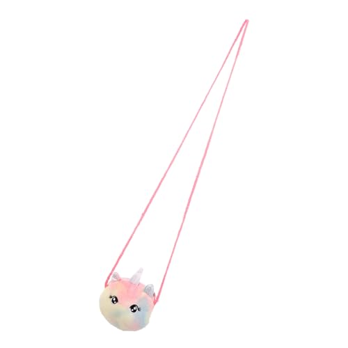 LOLIPPYY Stylische Einhorn Umhängetasche für Mädchen Kuscheliges Plüschmaterial Vielseitig Tragbar als Crossbody Schultertasche ca Sicherer Münzbeutel für Kleingeld und Praktische LOLIPPYY Stylische Einhorn Umhängetasche für Mädchen Kuscheliges Plüschmaterial Vielseitig Tragbar als Crossbody Schultertasche ca Sicherer Münzbeutel für Kleingeld und Praktische von LOLIPPYY