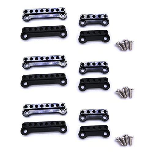 LOLPALONE 12X Shock Halterung Kits Stoßdämpfer Verlängerungs Sitz Halterung für MN D90 D91 D99S MN99 MN99S Schwarz von LOLPALONE