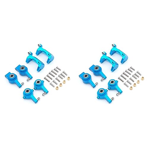 LOLPALONE 2Set Upgrade Kit 'Base C Vorderer Lenker Lenker Aluminium für A959 A949 A969 A979 K929 1/18 RC Car von LOLPALONE