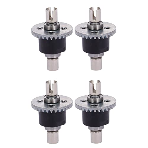 LOLPALONE 4 Stück Differential aus Metall 144001-1309 für 144001 1/14 4WD RC Autoteile von LOLPALONE