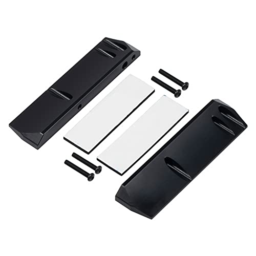 LOLPALONE Rock Sliders ESC-Batterieempfänger-Erweiterungsseitenplatte, Schwarze RC-Upgrade-Teile für TRX4M 1/18 RC Crawler Car von LOLPALONE