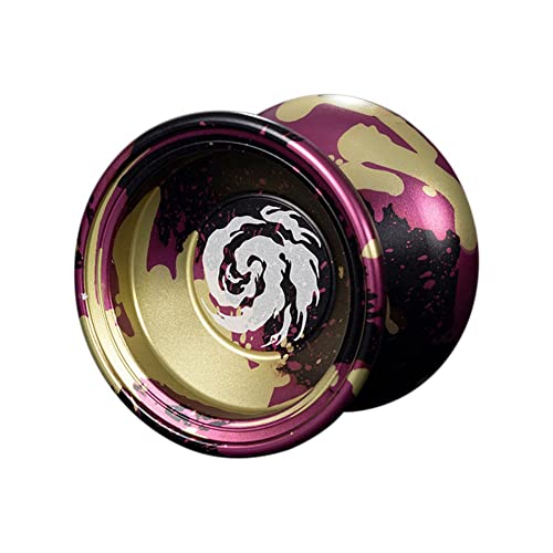 LOLPALONE Yoyo Professioneller Yoyo für Kinder, Yo-Yos-Ball für Anfänger aus Aluminium für Yoyo-Spieler mit 10 Yo Yo Saiten von LOLPALONE