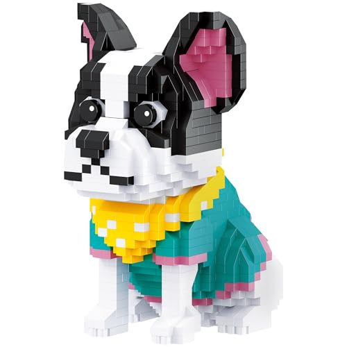 LONESTAR I Marke Balody I Mini Klemmbausteine I Nanoblocks I 3D Puzzle I Hunde I Französische Bulldogge von LONESTAR