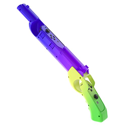 Game Gun für Splatoon 3 Kompatibel mit N-Switch/OLED Joycons, Ersatz Joy-Con Gun Controller Gaming-Zubehör für Switch-Shooter von LONGYI