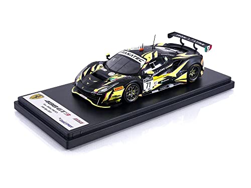 LOOKSMART LSRC109 Miniaturauto aus der Kollektion, Black/Yellow von LOOKSMART