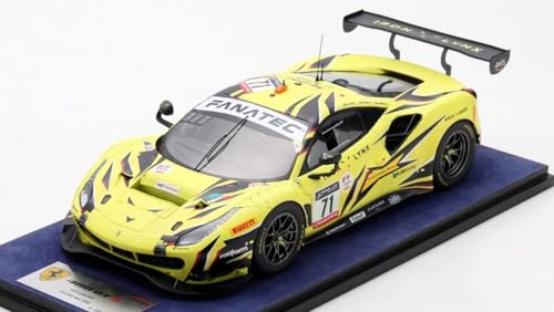 Modell Leiter, kompatibel mit FERRARI 488 GT3 N.71 IRON LYNX 3rd 24H SPA 2022 Feuer/Serra/Rigon 1:18 LOOKSMART LS18RC018 von LOOKSMART