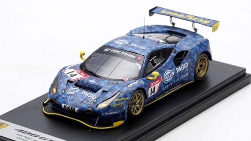 Modell Leiter kompatibel mit FERRARI 488 GT3 EVO N.14 24H NURBURG.2021 KOHLHAAS/KOHLER/JAGER/SCH.1:43 LOOKSMART LSRC096 von LOOKSMART