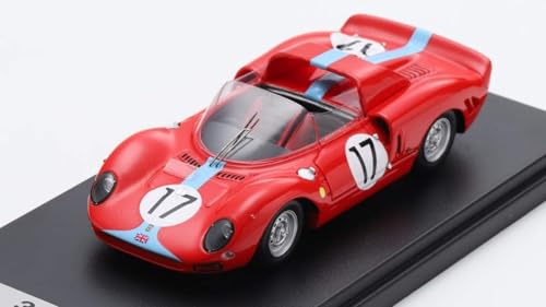 Modell in Maßstab Looksmart kompatibel mit Ferrari 365 P2 N.17 LE MANS 1965 J.BONNIER-D.PIPER 1:43 Modell SCALE LSRC117 241220 von LOOKSMART