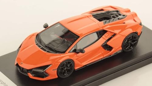 Modell in Maßstab Looksmart kompatibel mit LAMBORGHINI REVUELTO ORANGE APODIS 1:43 Modell SCALE LS543A 241217 von LOOKSMART