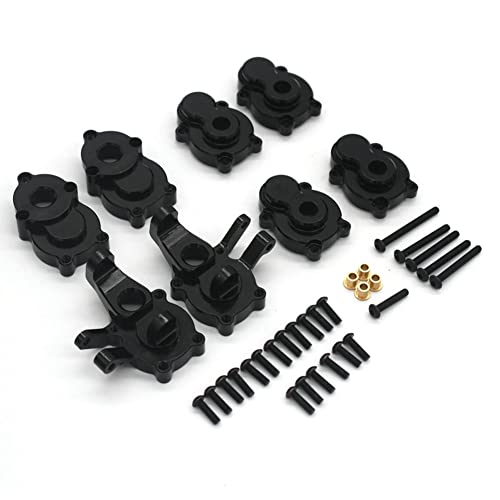 LOOR FüR YiKong YK4102 YK4103 CR3.4 Metall-Portalachsen-GetriebegehäUse-Set 1/10 RC Crawler Car Upgrades Parts,3 von LOOR