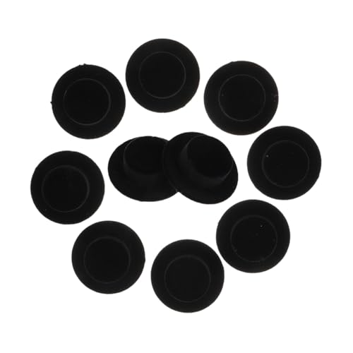 LOORGVEL 15 Stück Teiliges Kleine Mini Clown Hüte aus Flauschigem DIY Puppenhut Dekoration Schwarze Mittelgroße Miniatur Zauberhüte für Schneemann Puppen Bastelprojekte und LOORGVEL 15 Stück Teiliges Kleine Mini Clown Hüte aus Flauschigem DIY Puppenhut Dekoration Schwarze Mittelgroße Miniatur Zauberhüte für Schneemann Puppen Bastelprojekte und von LOORGVEL