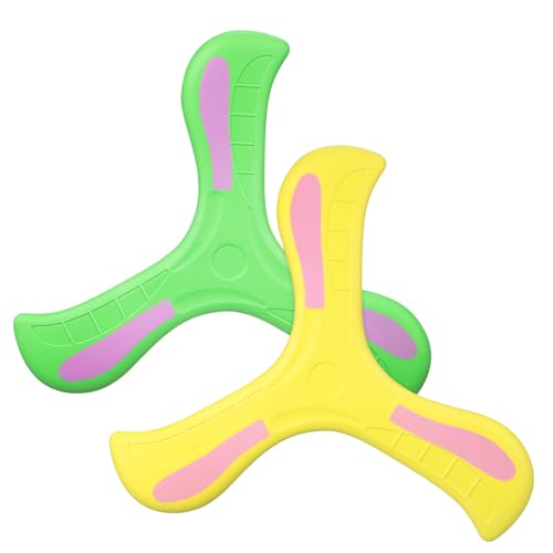LOORGVEL 2 Stück Boomerang aus Eva Sicher und Leicht Schnelle Rückkehr für Draußen Verbessert Hand Auge koordination Geeignet für Jungen und Mädchen für Outdoor Sport und Spielspaß LOORGVEL 2 Stück Boomerang aus Eva Sicher und Leicht Schnelle Rückkehr für Draußen Verbessert Hand Auge koordination Geeignet für Jungen und Mädchen für Outdoor Sport und Spielspaß von LOORGVEL