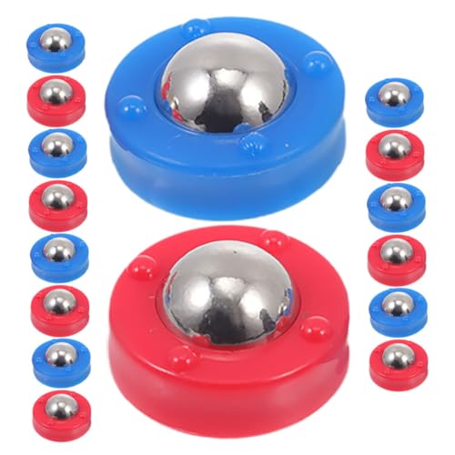 LOORGVEL 32 Stücke Multi-Funktion Tisch Spiel Roll Bälle Shuffleboard Rolling Perlen Spiel Versorgung Rolling Ball Lustige Rolling Balls Schiebe Bälle von LOORGVEL