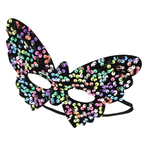 LOORGVEL Dekorative Schmetterling-maskerade-maske Für Frauen, Glitzernde, Elegante Pailletten-maske, Mitbringsel Für Partys, Cosplay Und Themenveranstaltungen von LOORGVEL