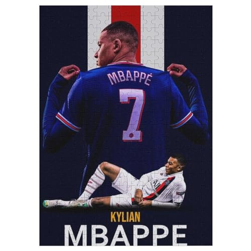 Mbappe300 Puzzleteile Puzzle Erwachsene Puzzle Schwierigkeitsgrad Puzzle Fußballer Wooden Puzzles Lernspielzeug Spiel 300 PCS von LOPUCK