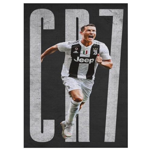 Ronaldo Puzzle - Puzzles Für Erwachsene 300 | Wooden Puzzles 300 Teile Für Erwachsene | Rätsel | Rätsel 300 PCS von LOPUCK