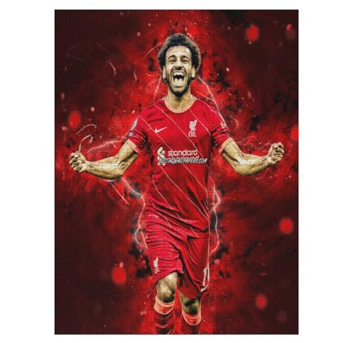 ViniciusWooden Puzzles Für Erwachsene 500 Teile Soccer Player Puzzle Für Erwachsene 500 Teile Für Familienspiel Teenager Puzzle 500PCS (52x38cm) von LOPUCK