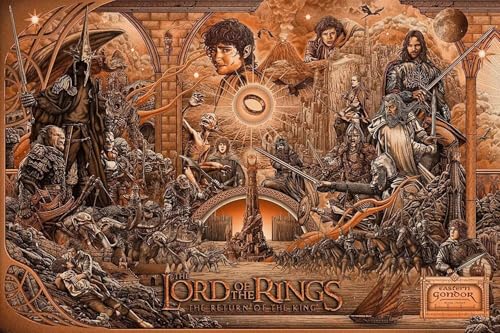 Puzzle 1000 Teile - Der Herr der Ringe - Puzzle for Adults and Children from 14 Years Knobelspiele Puzzle in Panorama Format - Der Herr der Ringe - 75x50cm von LORDOS