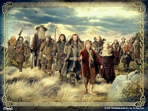 Puzzle 1000 Teile - Herr der Ringe - 1000 Piece Puzzle for Adults and Children from 14 Years - Herr der Ringe - Impossible Puzzle 75x50cm von LORDOS