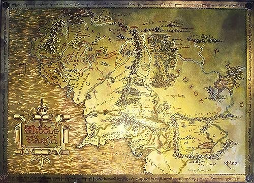 Puzzle 2000 Teile - Der Herr der Ringe - Puzzle for Adults and Children from 14 Years Knobelspiele Puzzle in Panorama Format - Der Herr der Ringe - 100x70cm von LORDOS