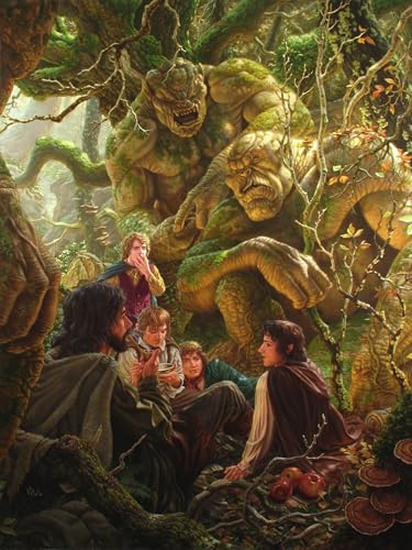 Puzzle 2000 Teile - Der Herr der Ringe - Puzzle for Adults and Children from 14 Years Knobelspiele Puzzle in Panorama Format - Der Herr der Ringe - 100x70cm von LORDOS