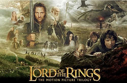 Puzzle 2000 Teile - Lord of The Rings - Puzzle for Adults and Children from 14 Years Knobelspiele Puzzle in Panorama Format - Lord of The Rings - 100x70cm von LORDOS