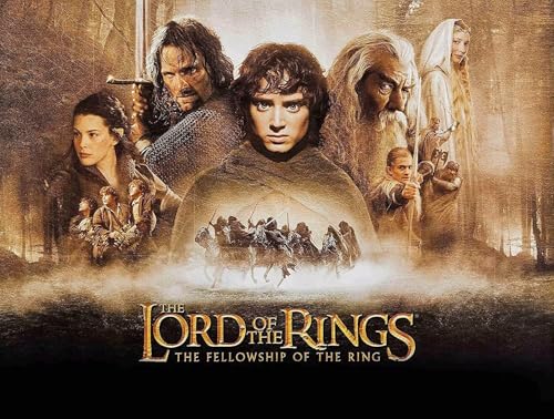 Puzzle 2000 Teile - Lord of The Rings - Puzzle for Adults and Children from 14 Years Knobelspiele Puzzle in Panorama Format - Lord of The Rings - 100x70cm von LORDOS