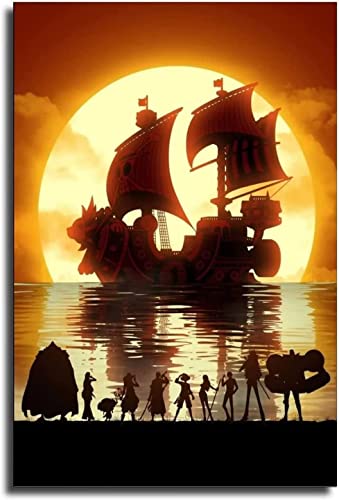 Puzzle 2000 Teile - One Piece - Puzzle for Adults and Children from 14 Years Knobelspiele Puzzle in Panorama Format - One Piece Anime Poster - 100x70cm von LORDOS